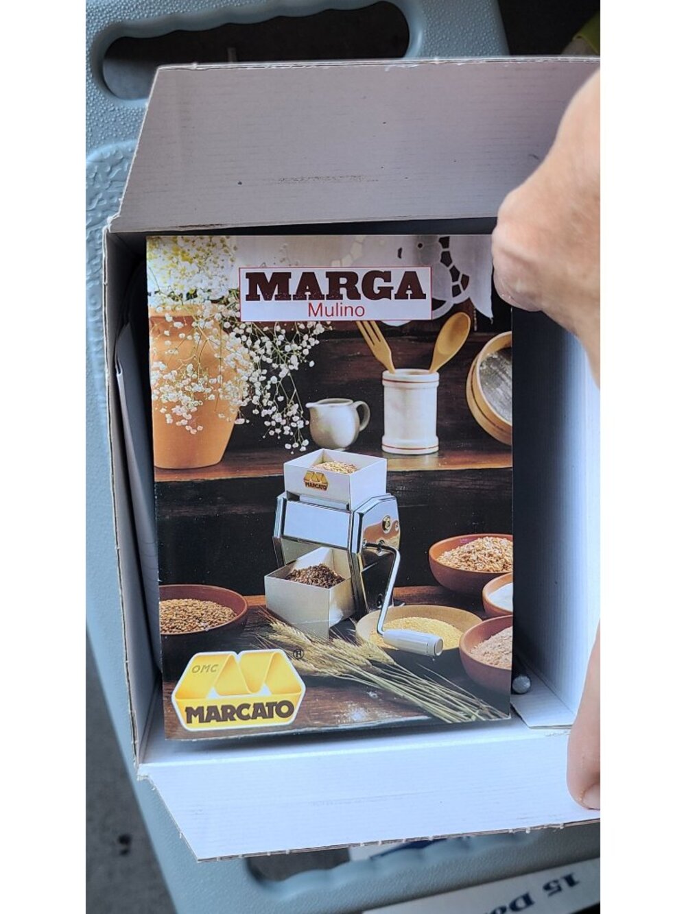 Marcato Marga Mulino Grain Mill / Flour Mill Italian New Open Box - Picture 3 of 6